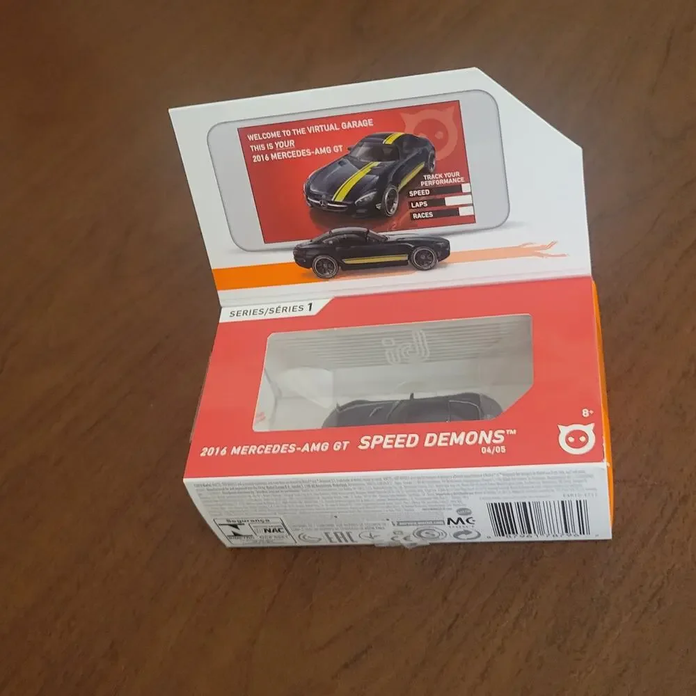 Hot Wheels 2019 Hot Wheels ID 2016 Mercedes AMG GT 1:64 Scale Die Cast Model Car